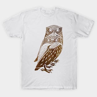 Owl Twins in Vintage T-Shirt